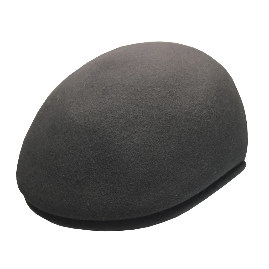 #150011BK - Gorra de fieltro de lana tipo inglesa