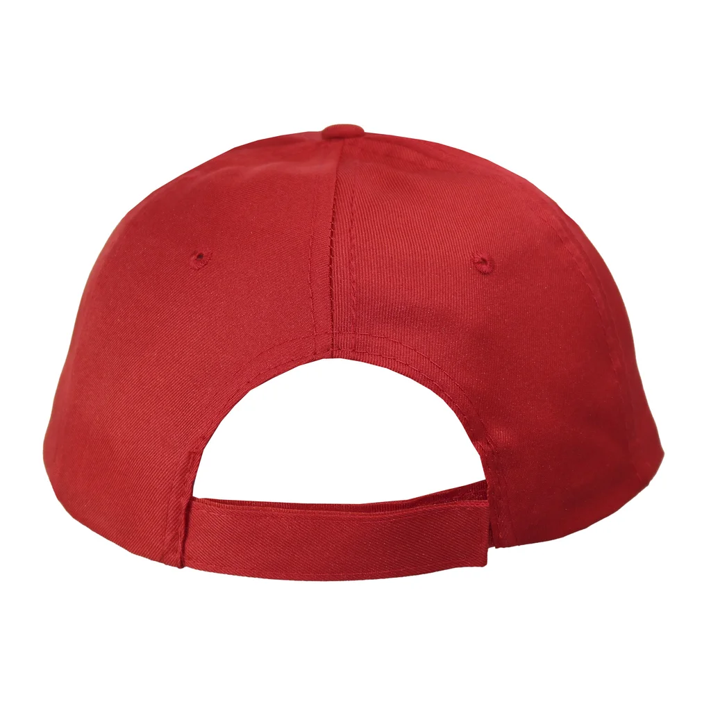 #1258RD - CAP 5 GAJOS VISERA CURVA ADULTO