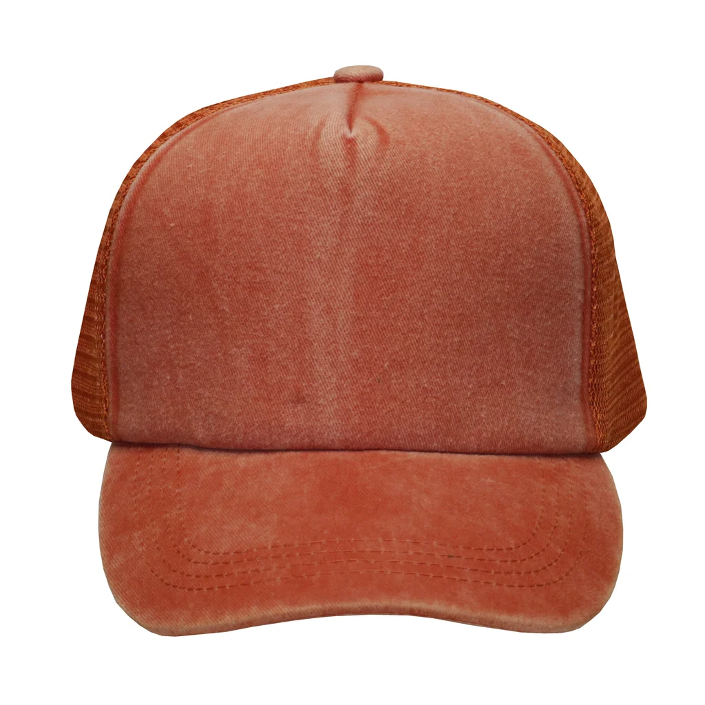 #107890CB - Gorra de adulto trucker pigmentada visera curva
