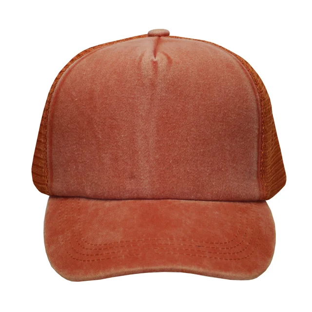 #107890CB - Gorra de adulto trucker pigmentada visera curva
