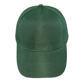 #1254bt - Gorra infantil visera curva 5 gajos verde botella - Vista 1