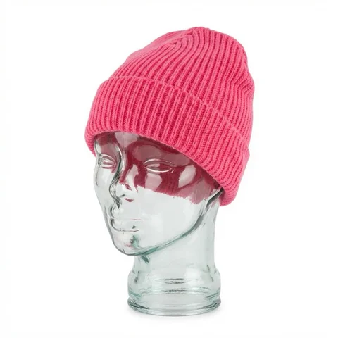 #53600rs - Gorro canelón simple con puño ancho