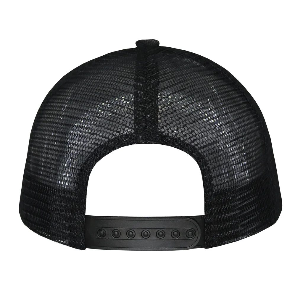 #108490BK - Gorra trucker de adulto en jean negro