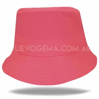 #142730RF - Sombrero piluso de adulto en rosa fluo - Vista 1