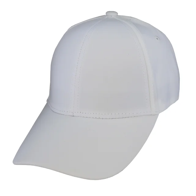 #108500WH - Gorra deportiva para adulto 6 gajos blanca