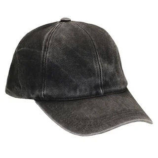 #108710BK - Gorra jean de adulto visera curva ajuste de hebilla - Vista 3