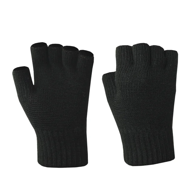 Guantes magicos sin dedos color negro
