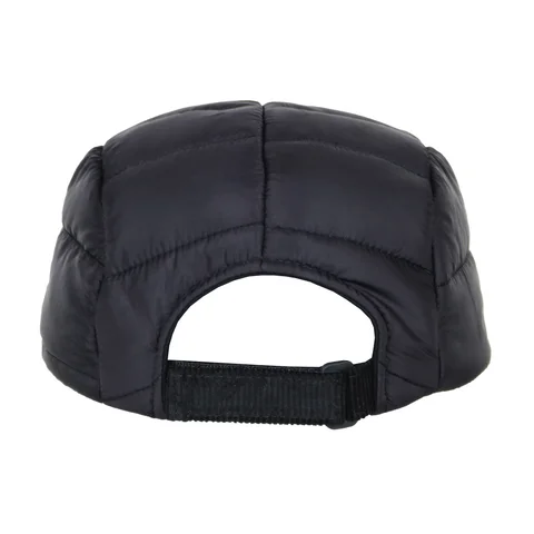 #521410BK - Gorra 5 paneles puffer negro