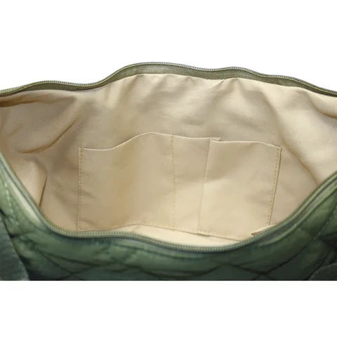 #271062MG - Tote bag puffer con cierres