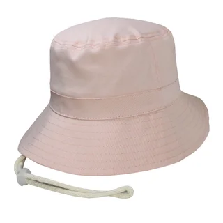 #401521VEIASAP - Bucket hat con cordón en gabardina salmon. - Vista 2
