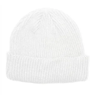 #53600wh - Gorro canelón simple con puño ancho - Vista 1