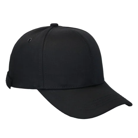 #108600BK - Gorra sport visera curva, unisex negra.