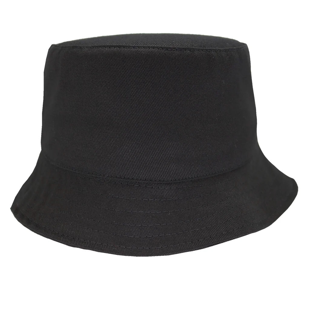 #142800BK - Sombrero piluso de adulto en gabardina negro