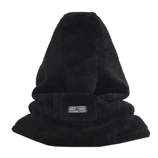 Capucha Peluche Negro - Vista 2