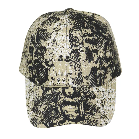 #107960RE - Gorra de gabardina animal print