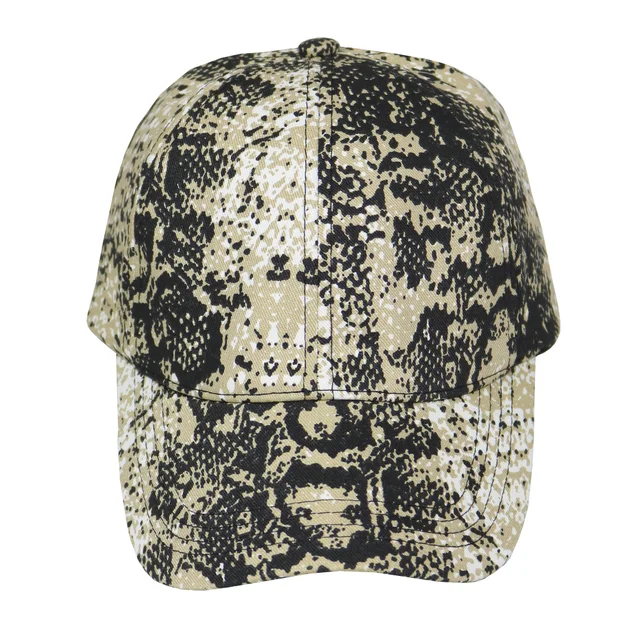 #107960RE - Gorra de gabardina animal print