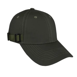 #108530MG - Gorra visera curva verde con hebilla pasador plástico. - Vista 3