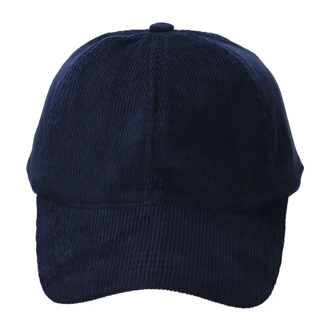 #108640NY - Gorra de adulto visera curva en corderoy