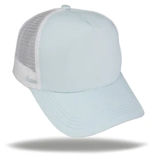 #108372CLWH - Gorra trucker premium 5 gajos visera curva - Vista 3
