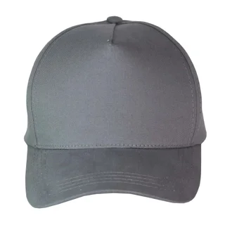 #107110GRGR - Gorra 5 paneles de gabardina con visera curva - Vista 2