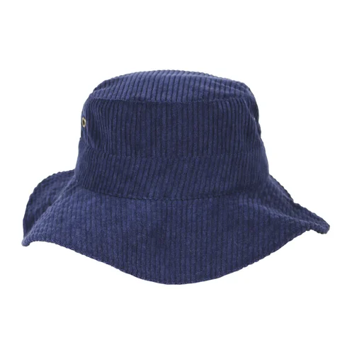 #143110NY - Chambergo de corderoy ala ancha marino