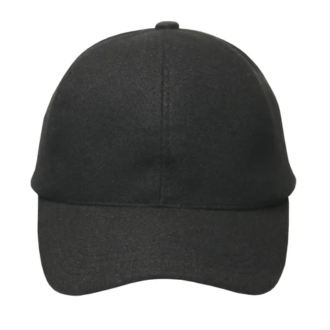 #108560BK - Gorra de paño 6 gajos negra