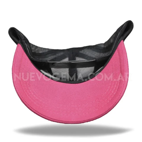 Gorra trucker premium 6 gajos visera curva