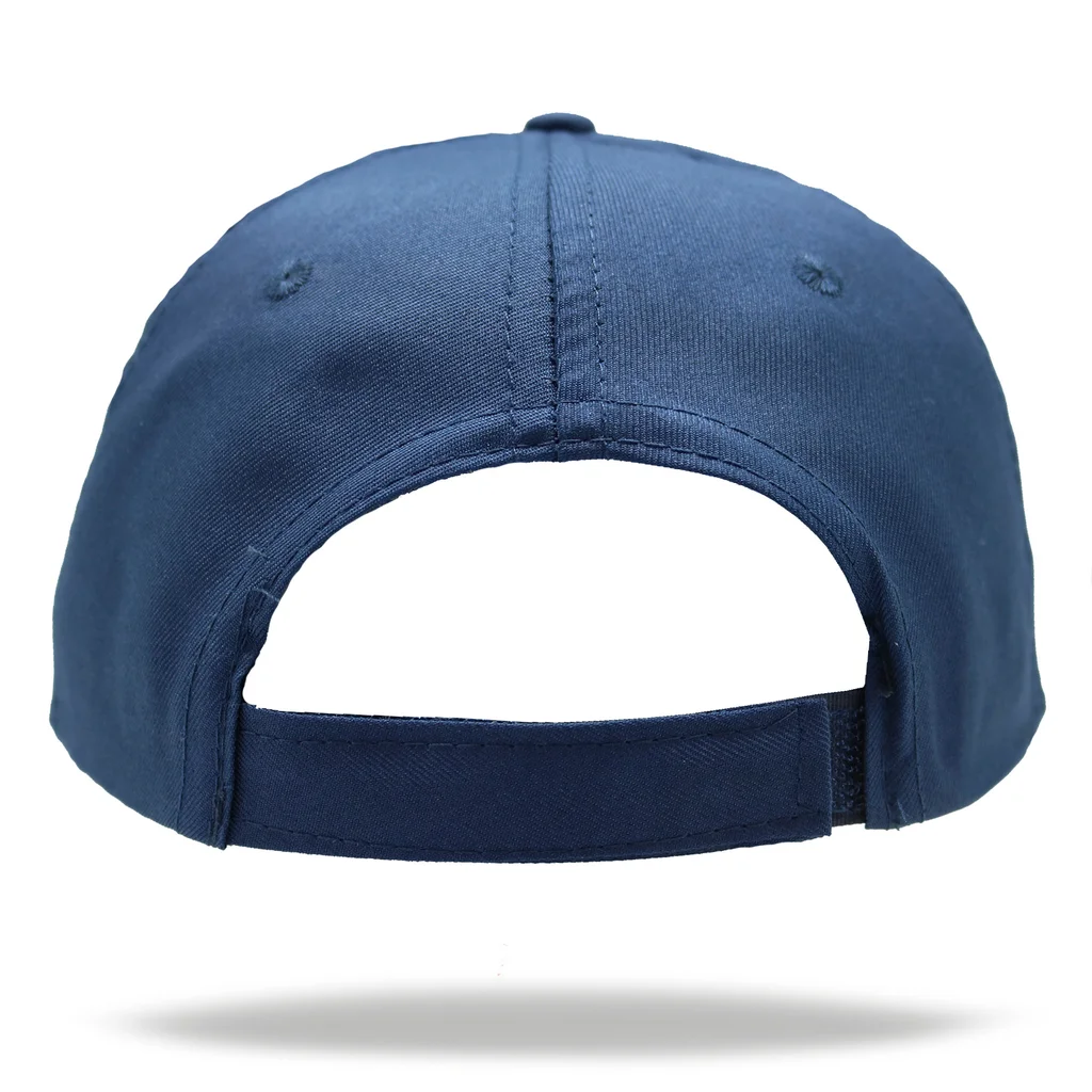 #1058NYWH - GORRA 5 GAJOS VISERA CURVA CON FRENTE BLANCO