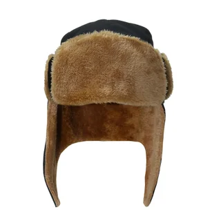 Avidor Negro con piel camel - Vista 2