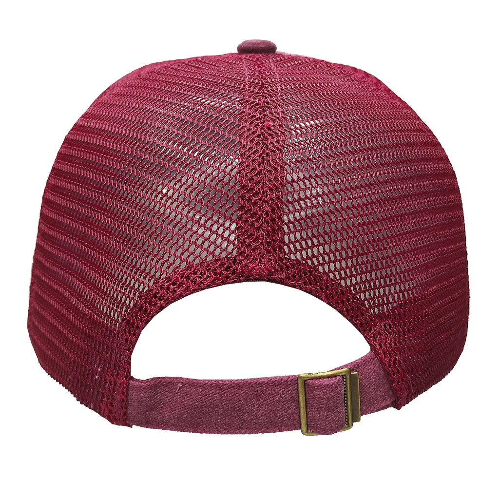 #107890BR - Gorra de adulto trucker pigmentada visera curva
