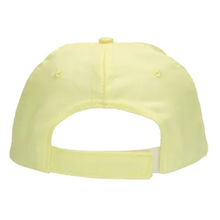 #1258PA - Gorra 5 gajos visera curva amarillo pastel - Vista 3