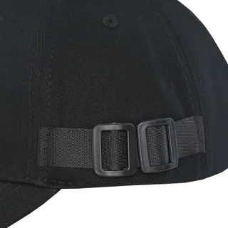 #108530BK - Gorra visera curva negra con hebilla pasador plástico. - Vista 4