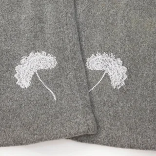 Guantes de jersey para dama gris - Vista 2