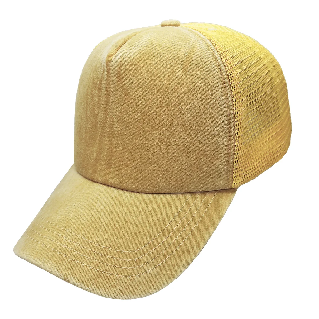 #107890MT - Gorra de adulto trucker pigmentada visera curva