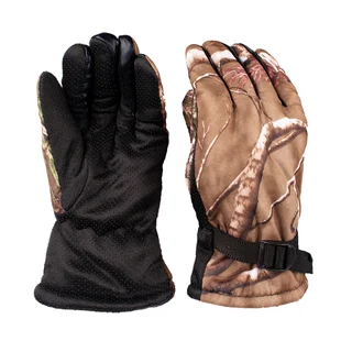 Guantes de ski camuflado marrón - Vista 1