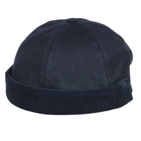 #211140BK - Casquete de gabardina y corderoy