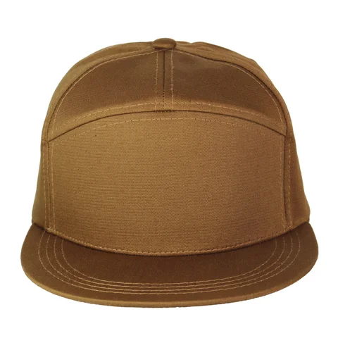 #108410MRMRMR - Gorra visera plana 7 paneles marron