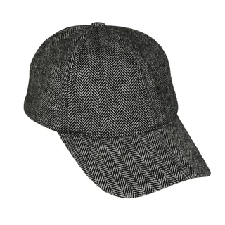 #108840BK - Gorra 6 gajos espigada negra - Vista 3