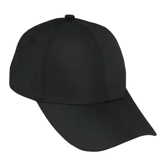 #108500BK - Gorra deportiva para adulto 6 gajos negra - Vista 3