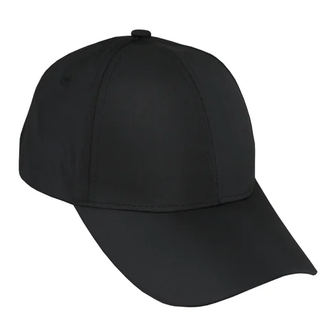 #108500BK - Gorra deportiva para adulto 6 gajos negra