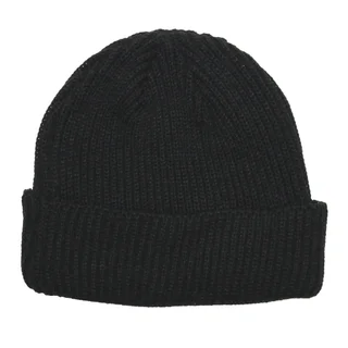#536000BK - Gorro canelón simple con puño ancho - Vista 1