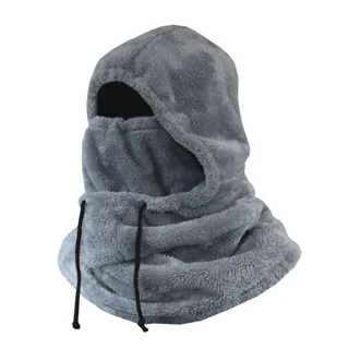 Capucha Peluche Gris - Vista 1