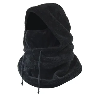 Capucha Peluche Negro - Vista 1