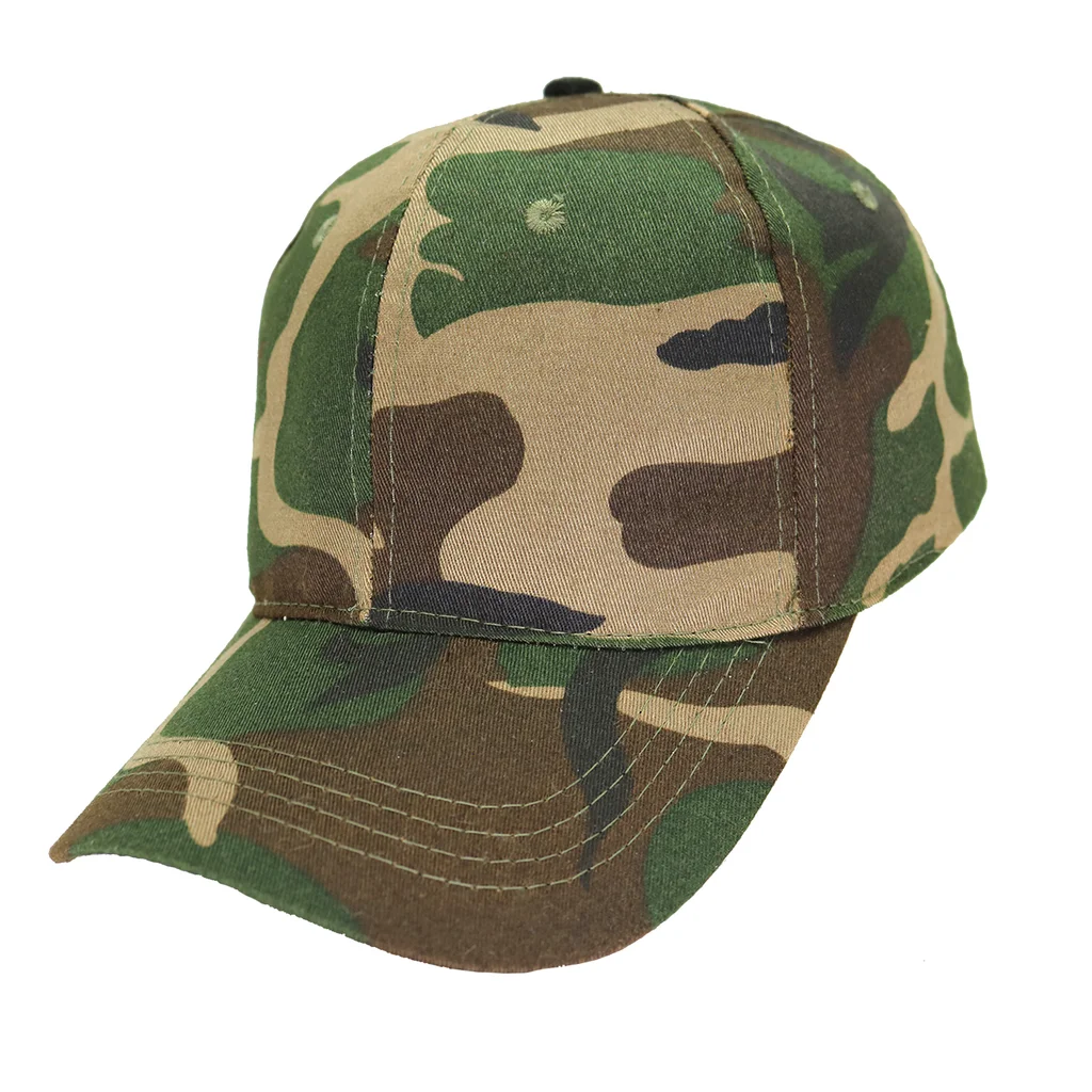 #10-386-0 - Gorra de gabardina camuflada militar