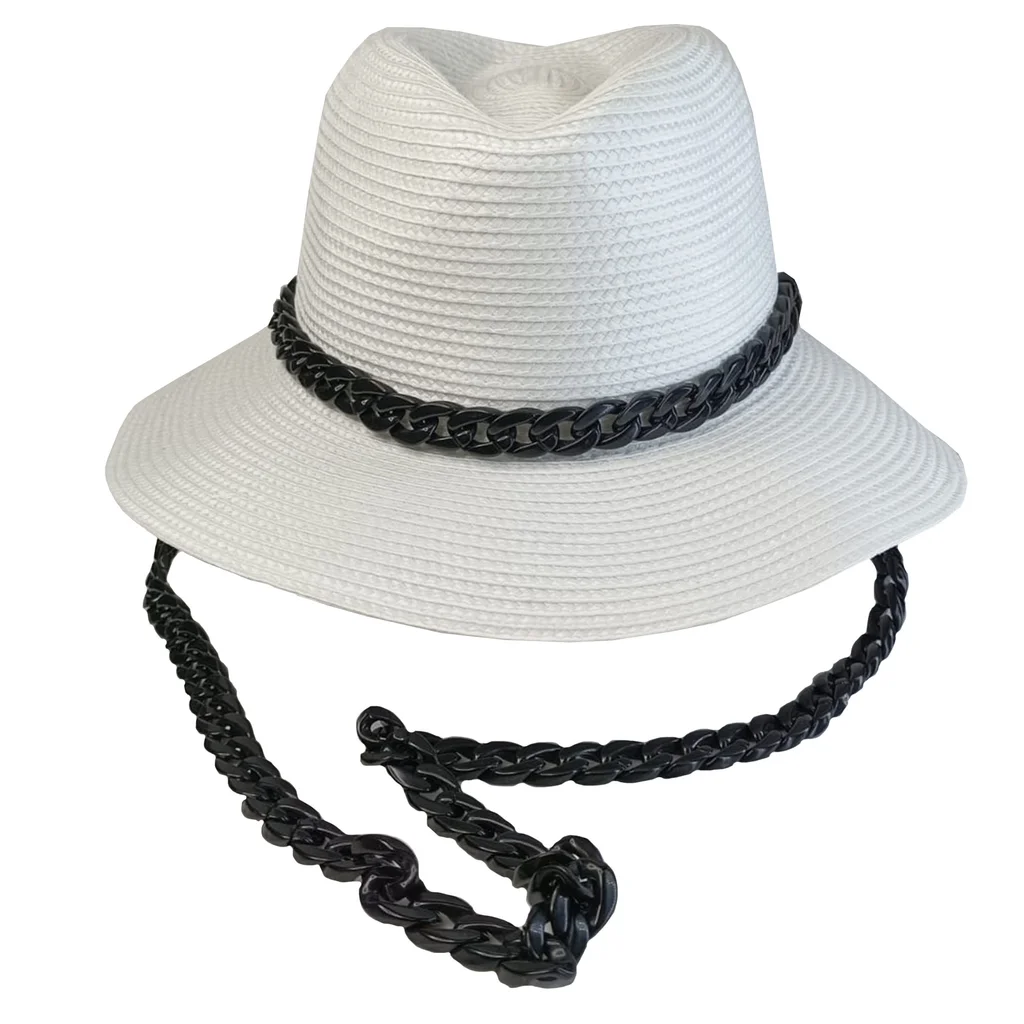 #241252WH - Sombrero indiana de poliéster