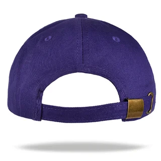 Gorra de adulto en algodón con frente liso y ajuste de hebilla - Vista 2