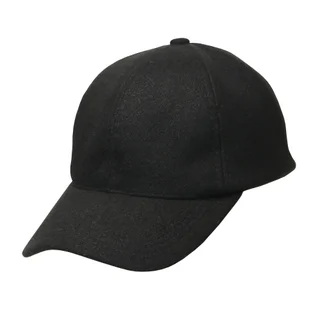 #108560BK - Gorra de paño 6 gajos negra - Vista 1