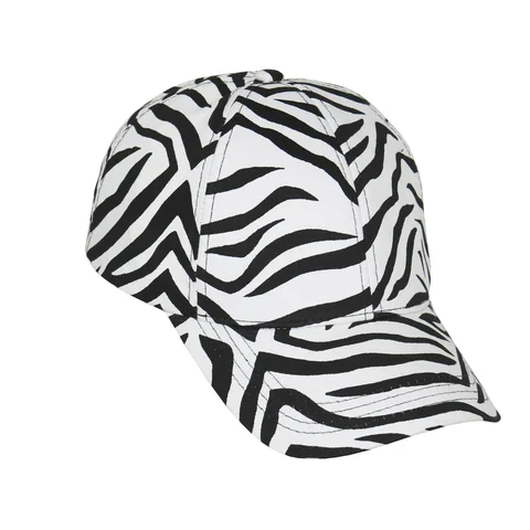 #107960AD - Gorra de gabardina animal print