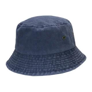 #142870NY - Bucket hat pigmentado prelavado marino - Vista 2