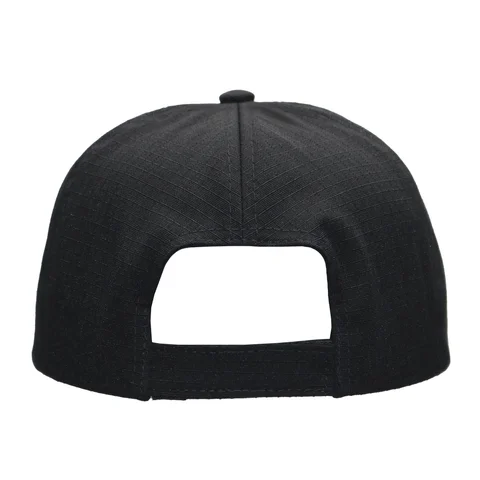 #108680BK - Gorra visera curva ripstop de adulto